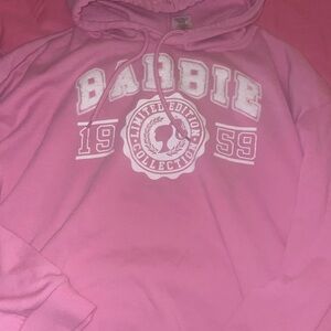 Barbie Pink Hoodie with Logo